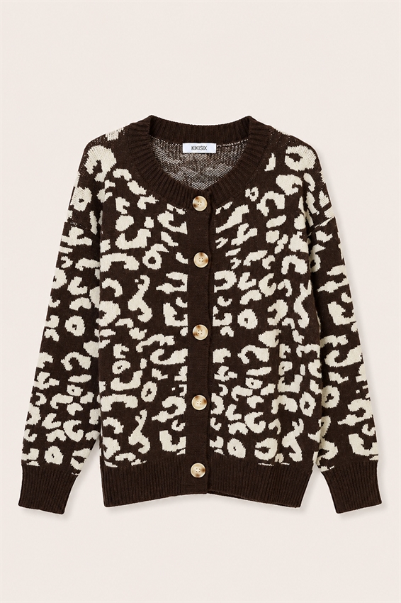 CARDIGAN MACULATO