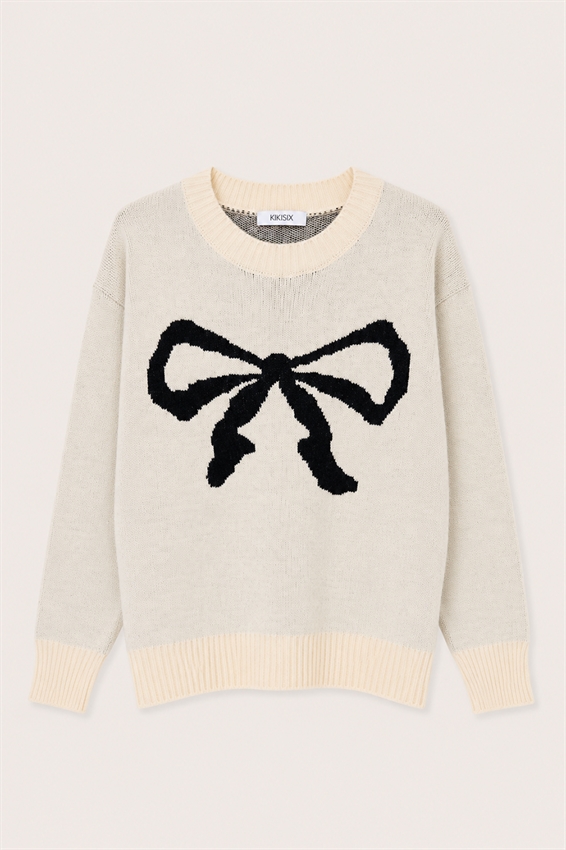 MAGLIA CON FIOCCO