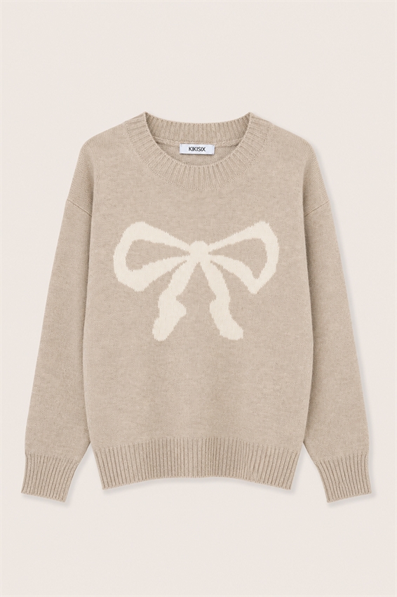 MAGLIA CON FIOCCO