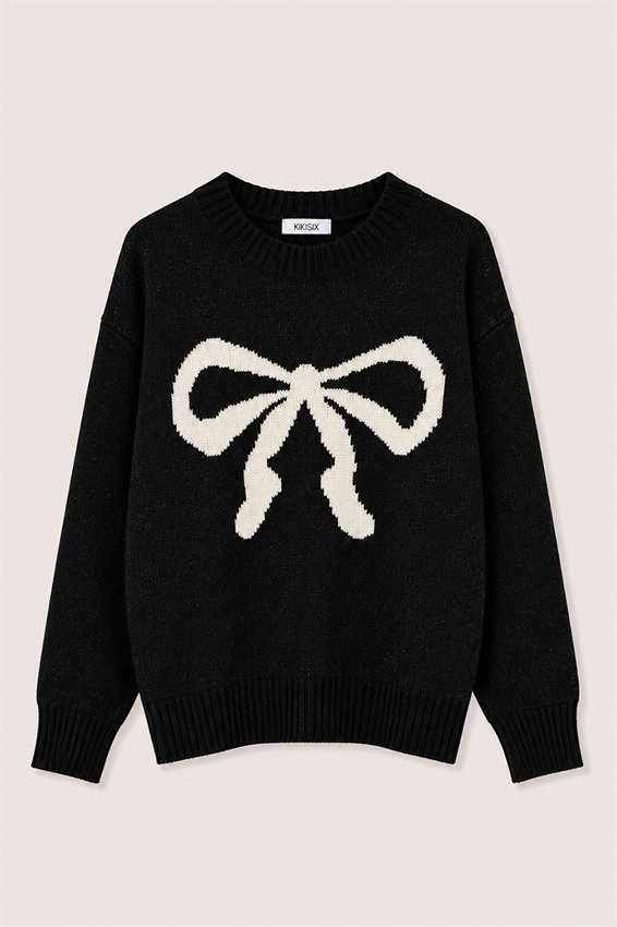 MAGLIA CON FIOCCO