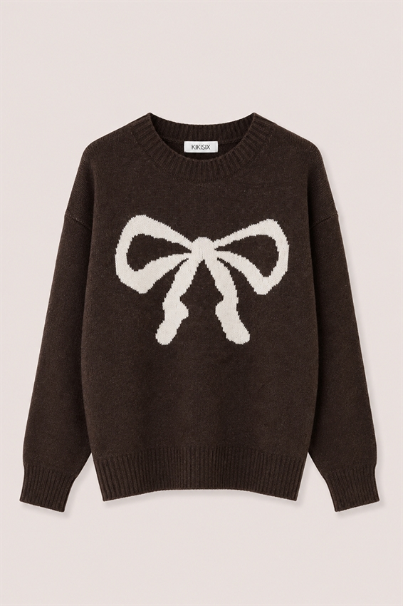 MAGLIA CON FIOCCO