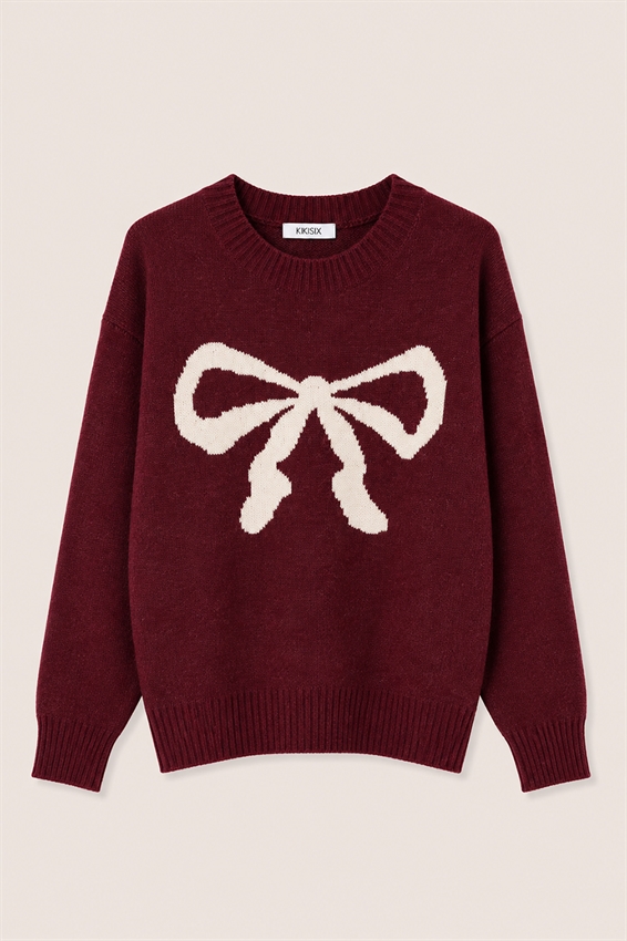 MAGLIA CON FIOCCO