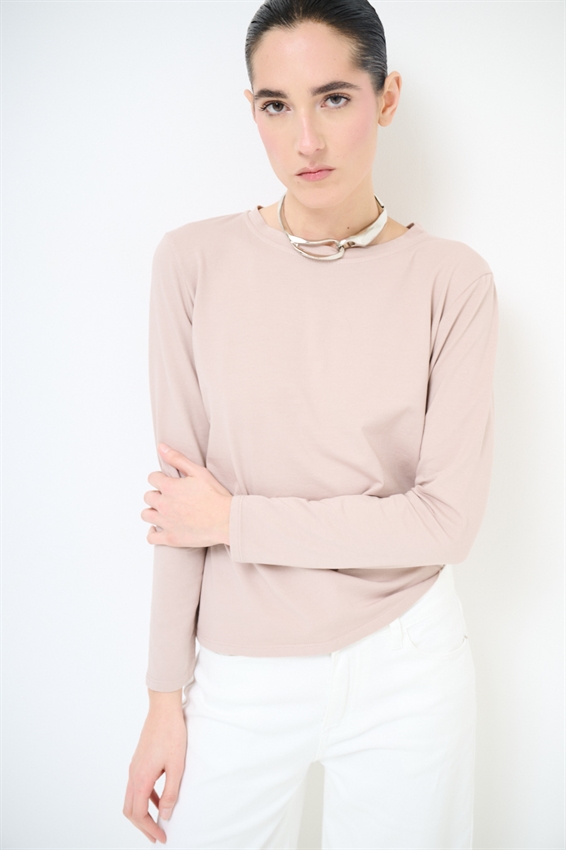 T-SHIRT COTONE REGULAR FIT QUARZO