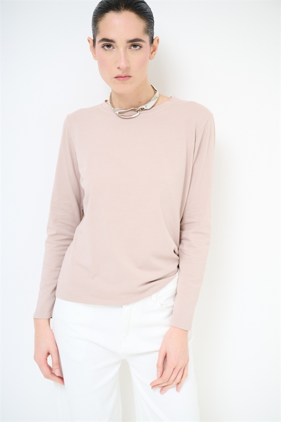 T-SHIRT COTONE REGULAR FIT QUARZO