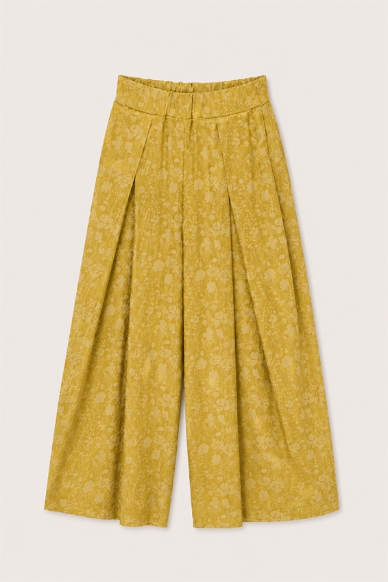 PANTA PALAZZO RASO JACQUARD