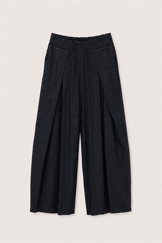 PANTA PALAZZO RASO JACQUARD
