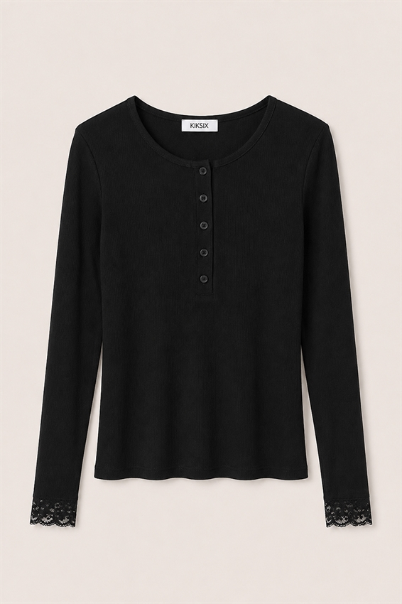 MAGLIA SERAFINO A COSTE CON PIZZO