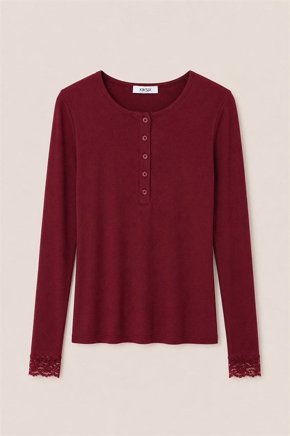 MAGLIA SERAFINO A COSTE CON PIZZO