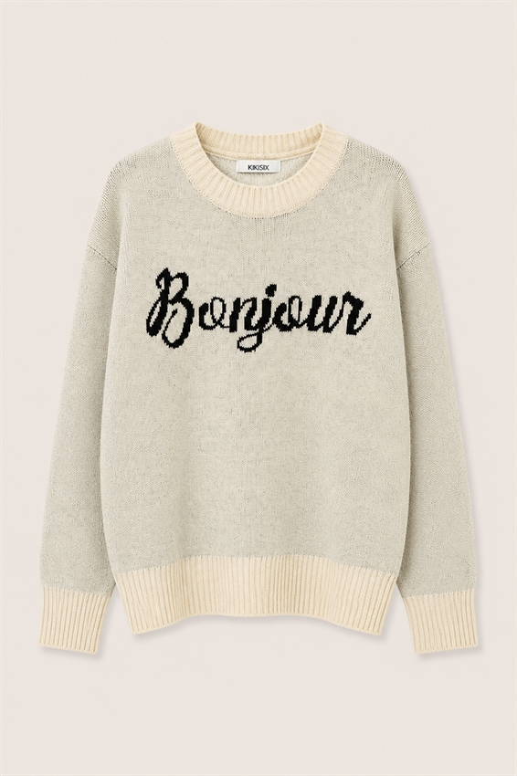 MAGLIA CON SCRITTA