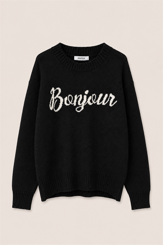 MAGLIA CON SCRITTA