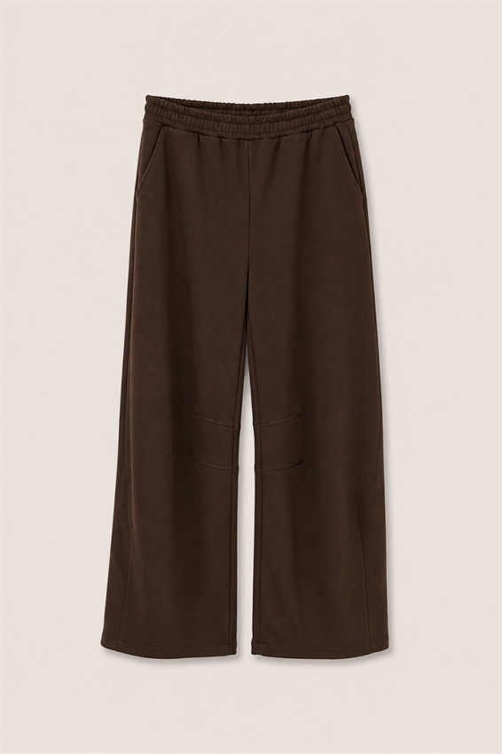 PANTA FELPA CINTURINO ELASTICO
