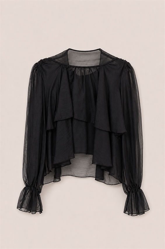 BLUSA CON BALZE