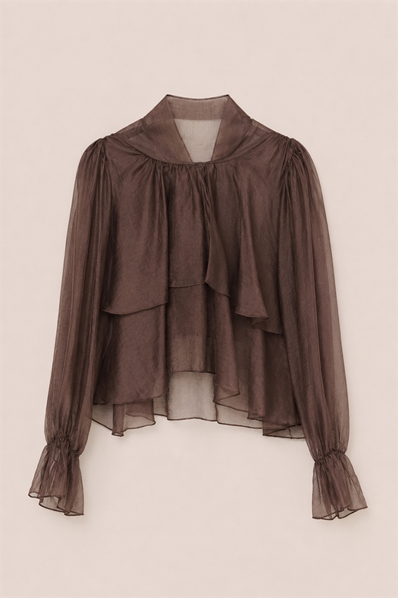 BLUSA CON BALZE