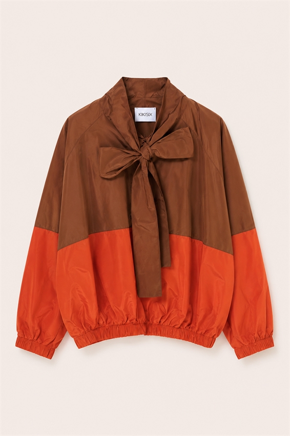 BOMBER BICOLOR CON FIOCCO