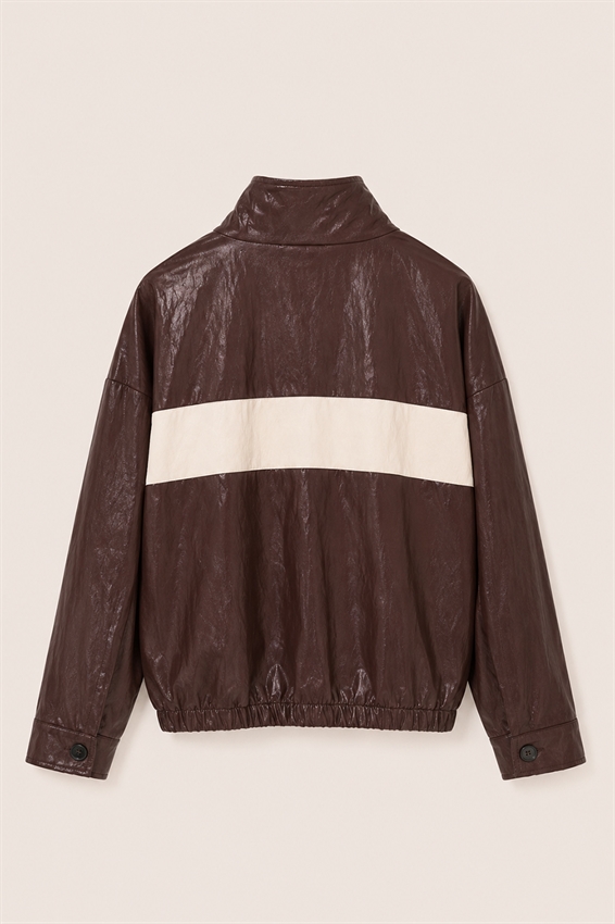 BOMBER CON STRISCIA A CONTRASTO ECOP.