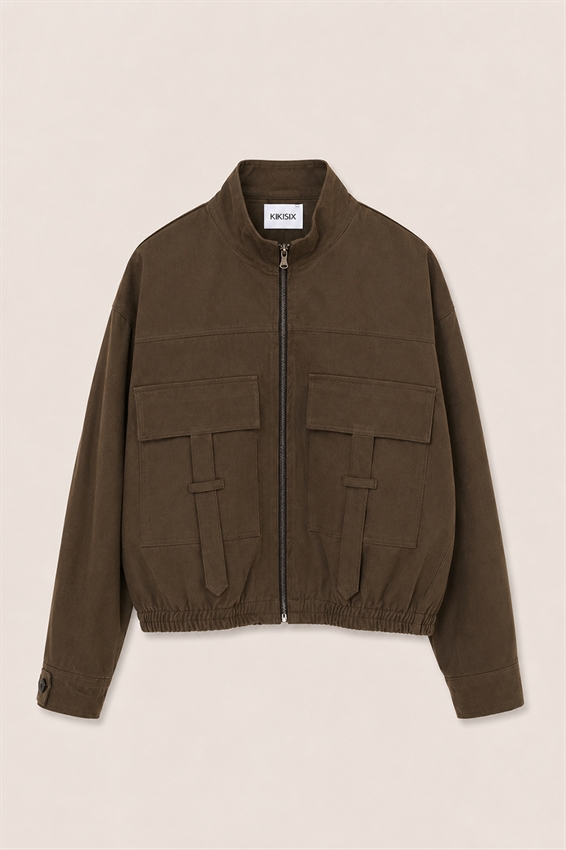 GIUBBOTTO COTONE CON ZIP