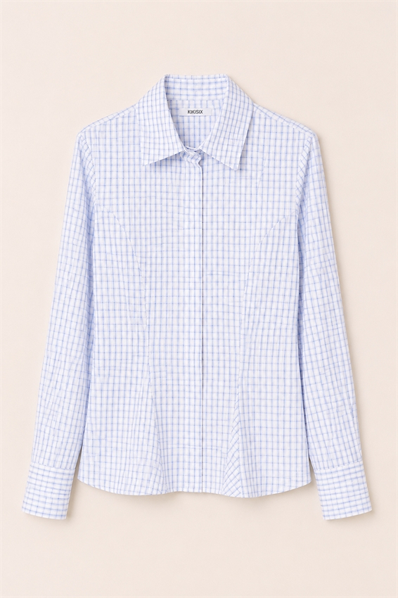 CAMICIA CON PINCES AVVITATA