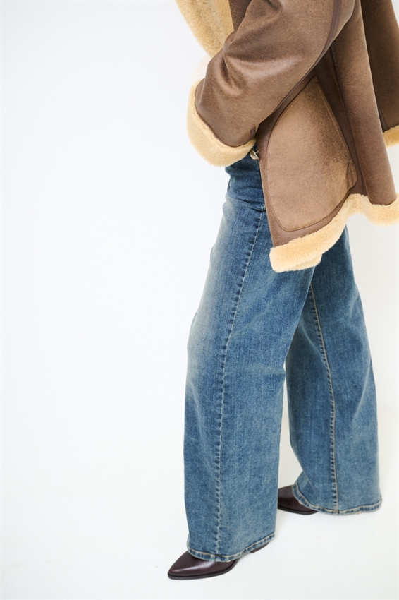 JEANS DRITTO TELA COMFORT A VITA MEDIA