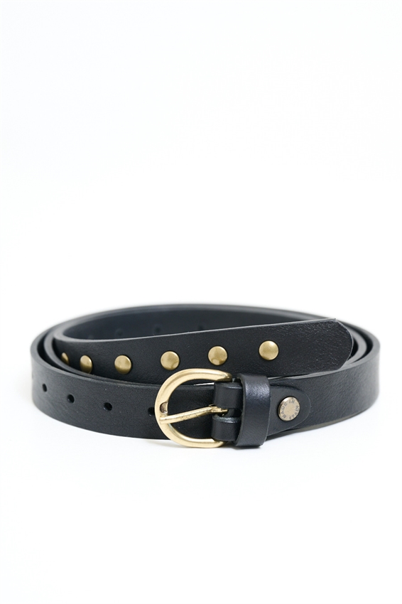 CINTURA MULTI FORI CON BORCHIE CINTURINO