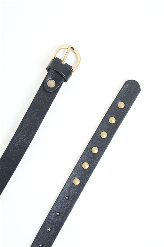 CINTURA MULTI FORI CON BORCHIE CINTURINO