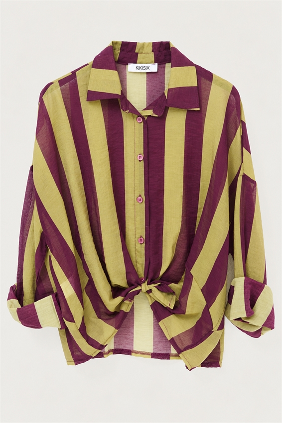 CAMICIA RIGATA LYOCELL