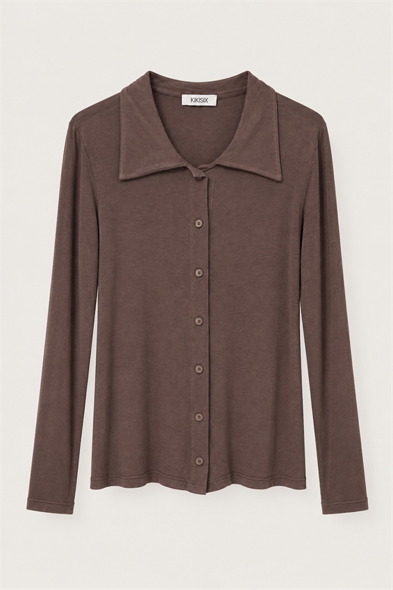 CAMICIA MISTO CASHMERE