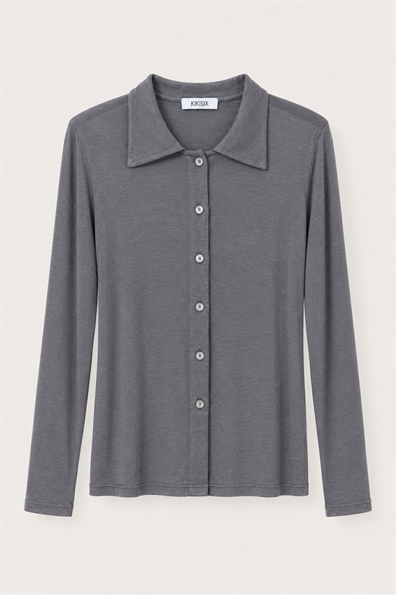 CAMICIA MISTO CASHMERE