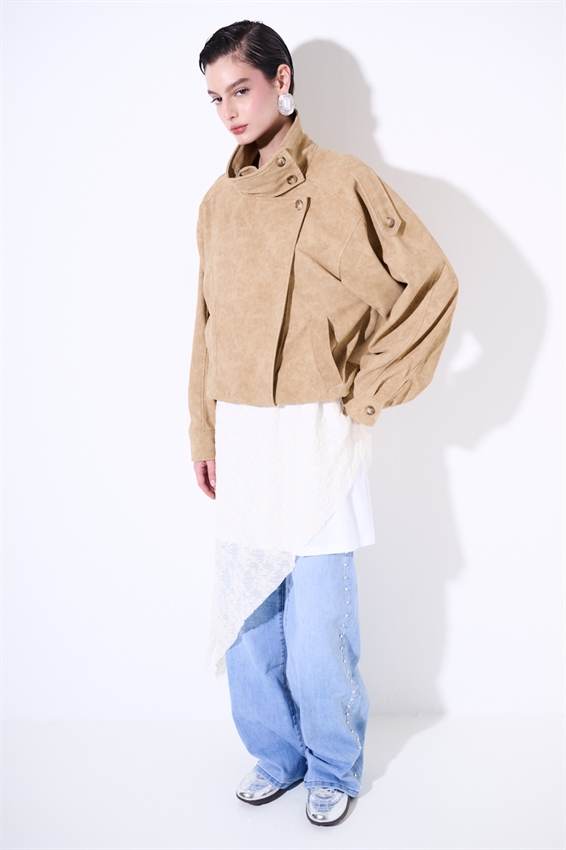 BOMBER OVER CROSTA CON COLLO ALTO SAFARI