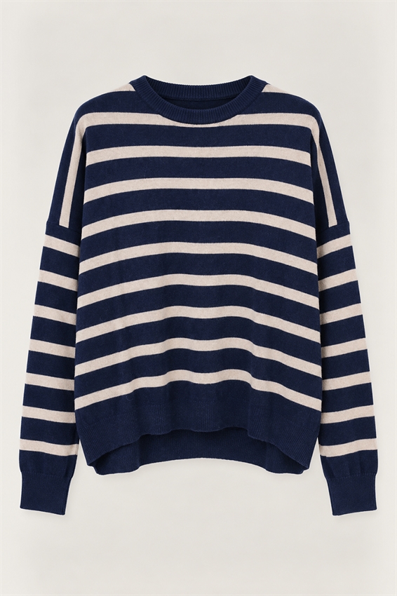 MAGLIA PARICOLLO VER RIGATA