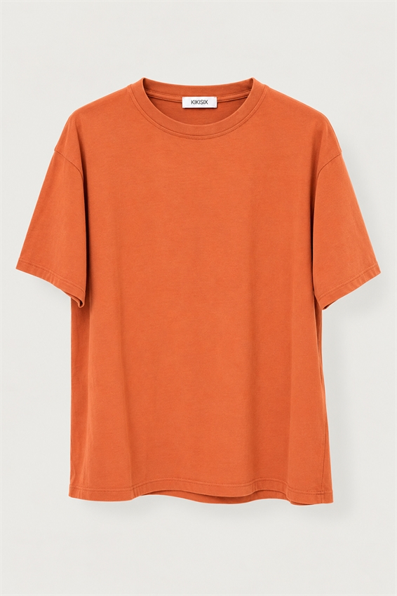 T-SHIRT OVER BASIC RUGGINE