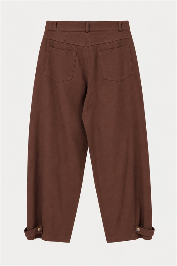 PANTALONE BALLOON CON LACCIO SUL FONDO