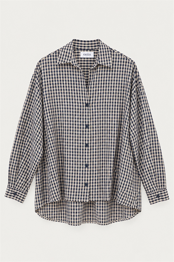 CAMICIA CON PIEGHE FONDO