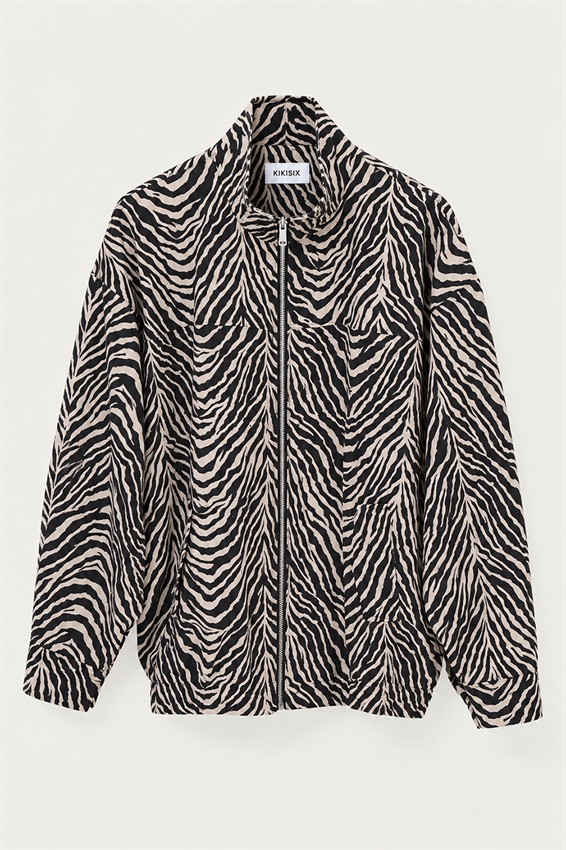 BOMBER ZIP ZEBRATO
