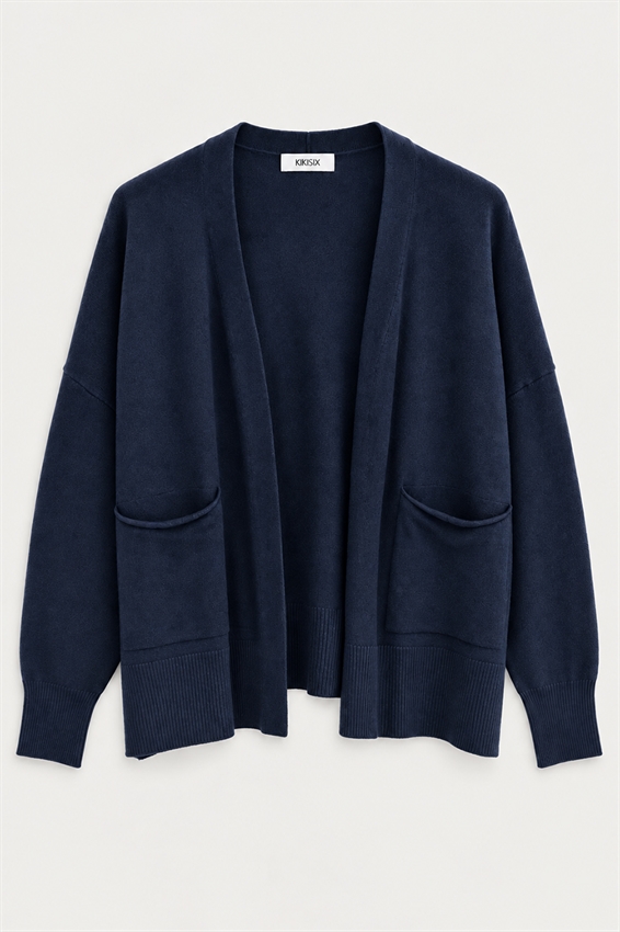 CARDIGAN A 2 TASCHE