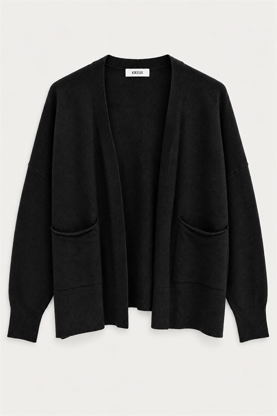 CARDIGAN A 2 TASCHE