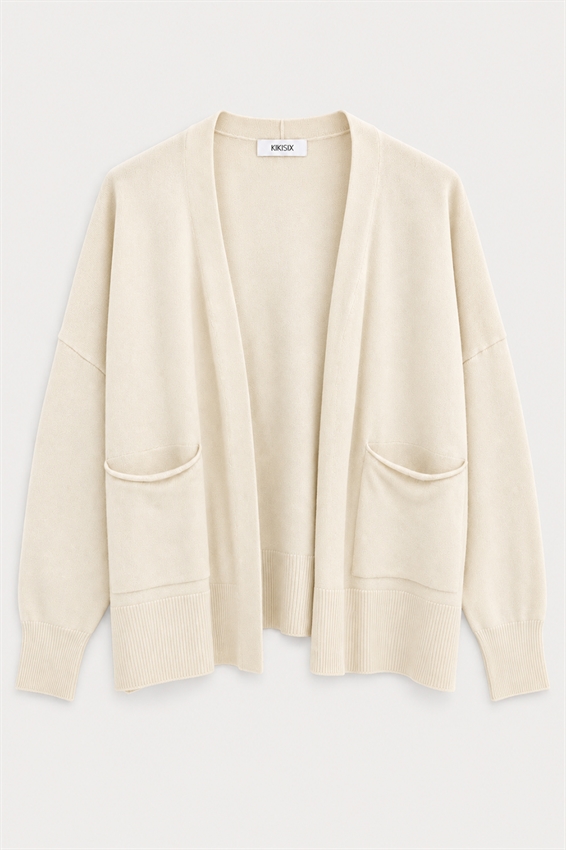 CARDIGAN A 2 TASCHE