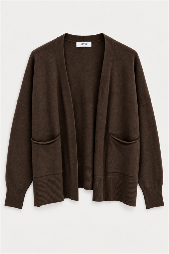 CARDIGAN A 2 TASCHE