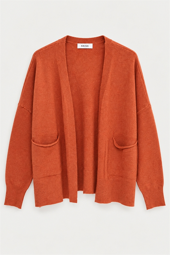 CARDIGAN A 2 TASCHE