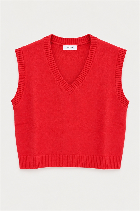GILET CROP SCOLLO V
