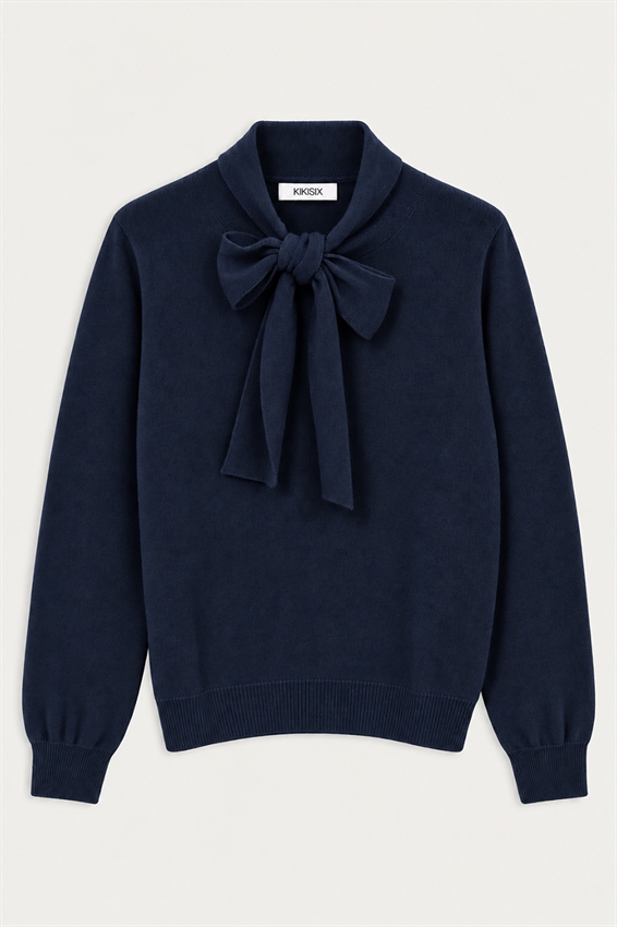 MAGLIA CON FIOCCO
