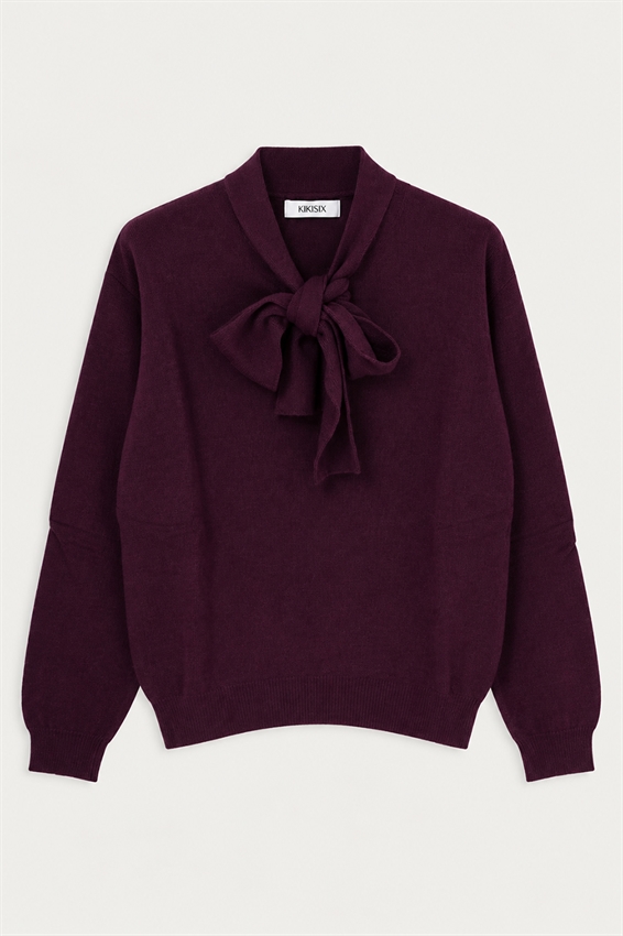 MAGLIA CON FIOCCO