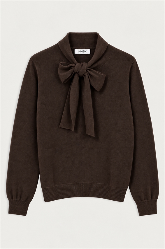 MAGLIA CON FIOCCO