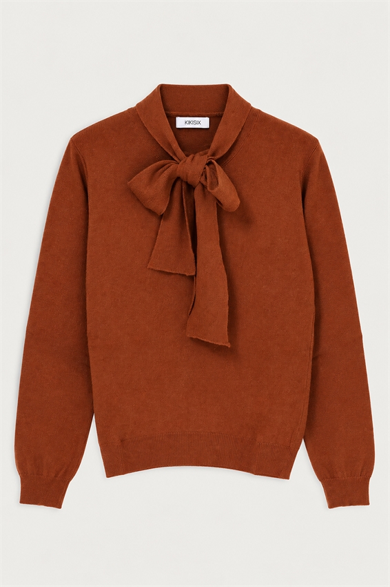 MAGLIA CON FIOCCO