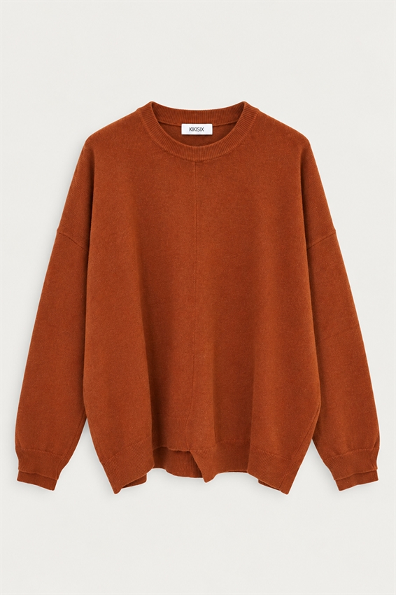 MAGLIA PARICOLLO ASIMMETRICA CON TAGLIO