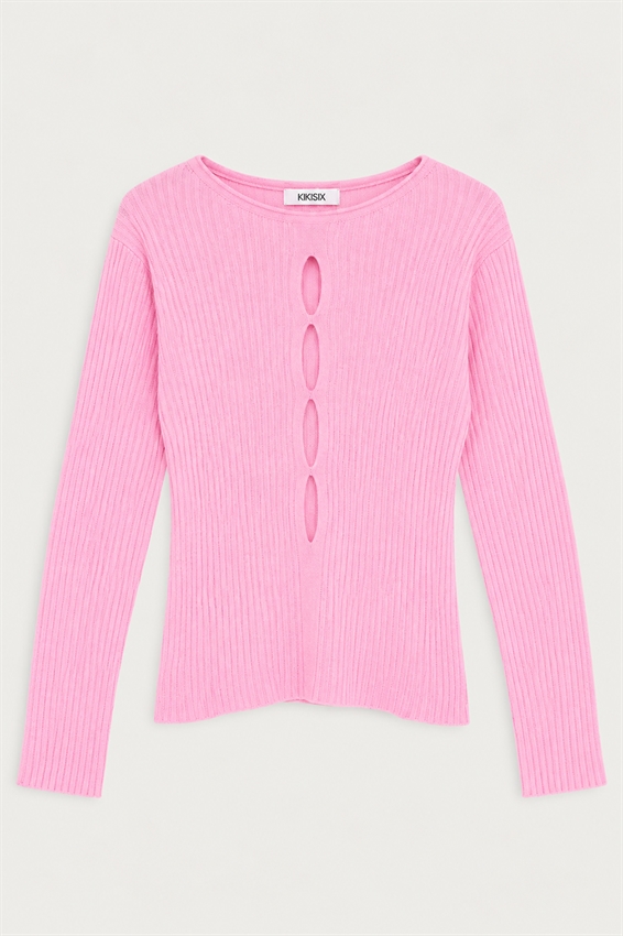 MAGLIA PARICOLLO CON CERCHI