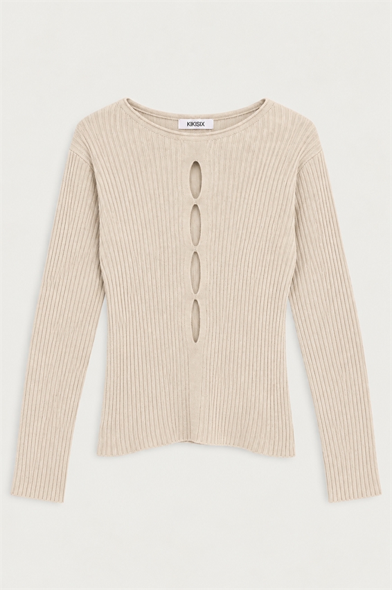 MAGLIA PARICOLLO CON CERCHI