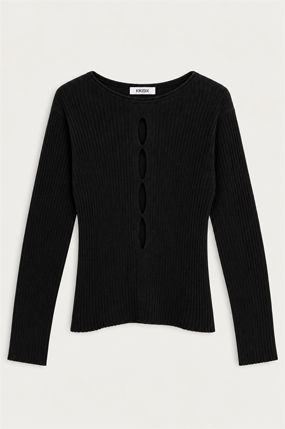 MAGLIA PARICOLLO CON CERCHI