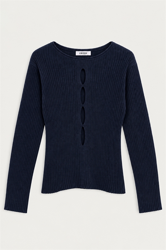 MAGLIA PARICOLLO CON CERCHI