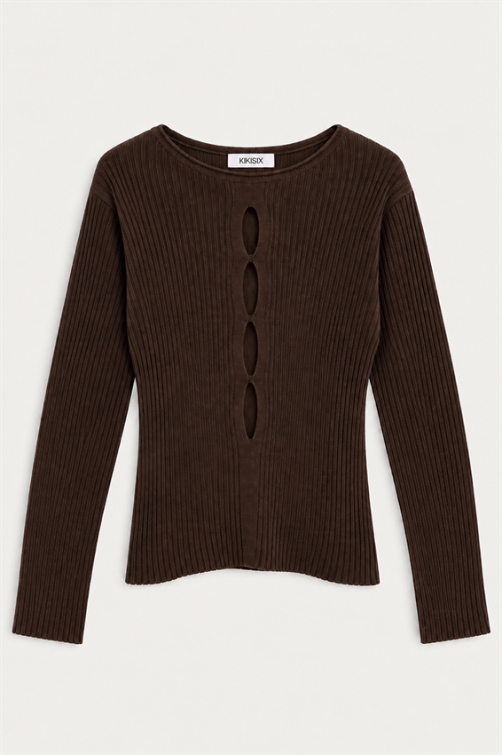MAGLIA PARICOLLO CON CERCHI