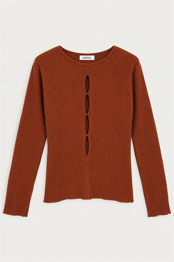 MAGLIA PARICOLLO CON CERCHI